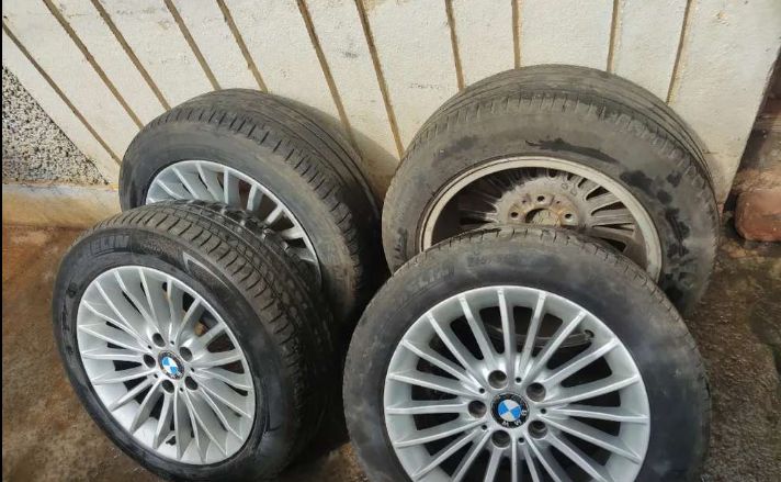 BMW 520D Alloy Wheels with Tyres