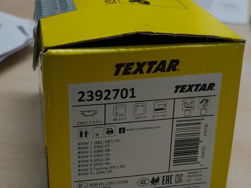 BMW Rear Brake Pads (Textar)