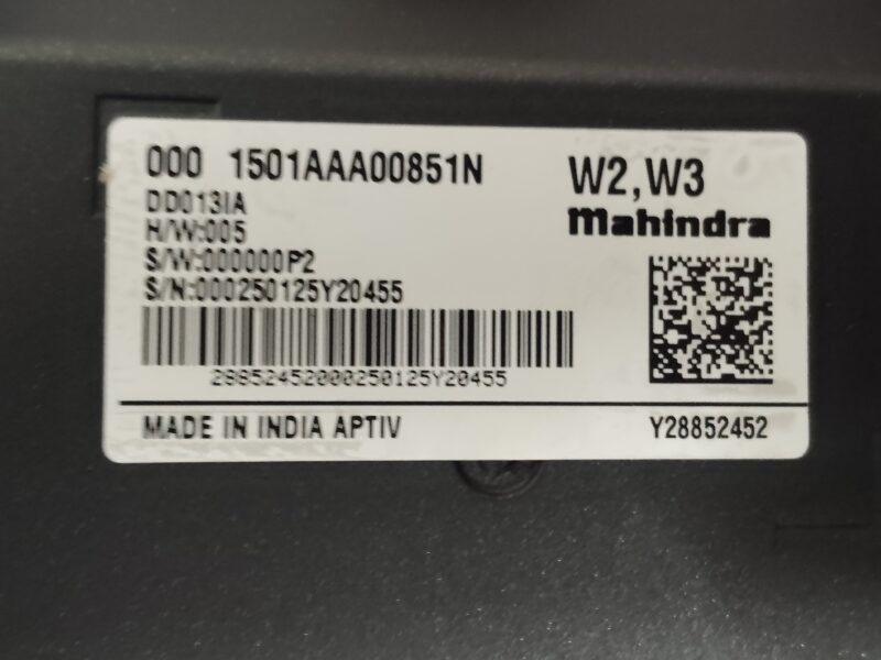 Thar ROXX mx3 screen