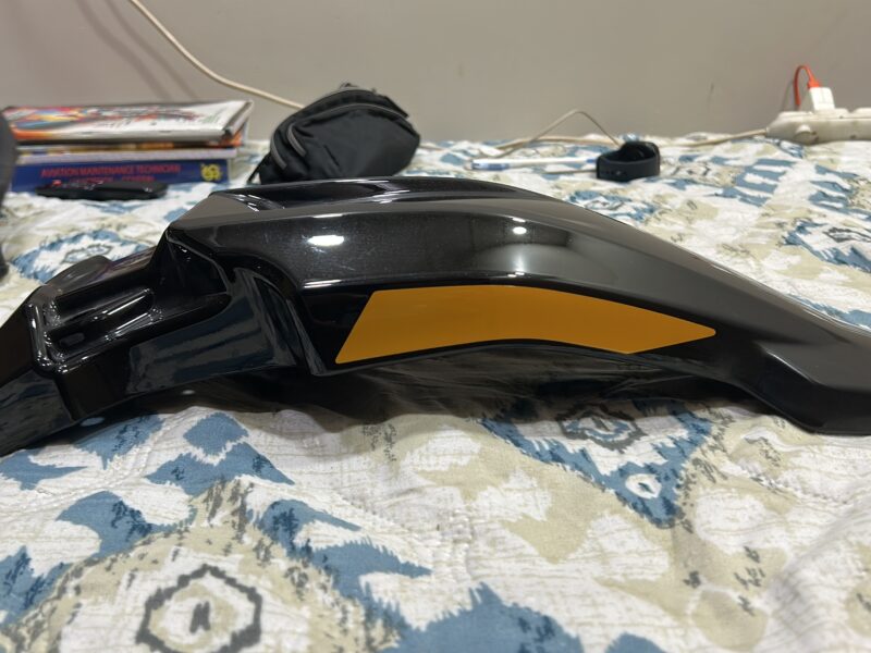 Royal enfield himalayan 450 ( hanle black front mud guard)