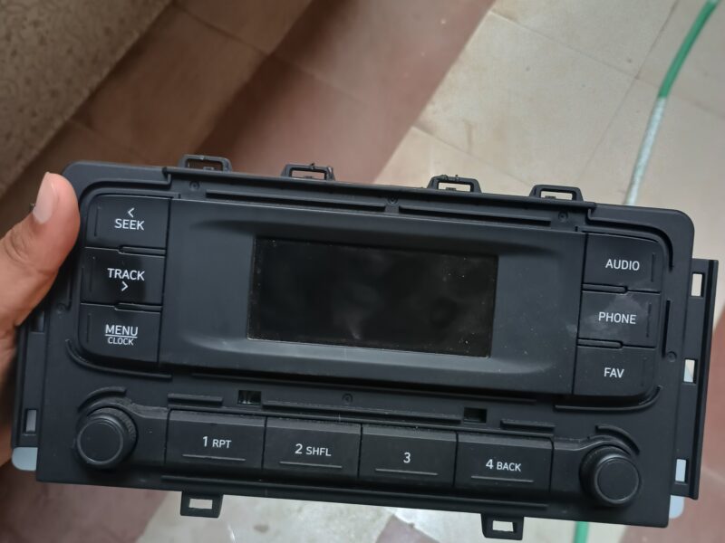 Hyundai Aura S model Screen and Audio System
