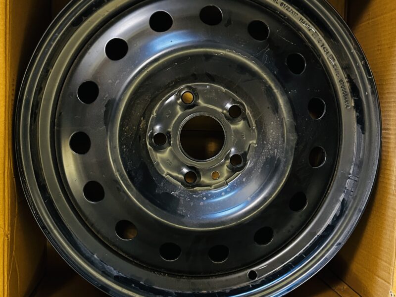 All 4 Brand New Stock (Steel) wheels with cover (Negotiable)