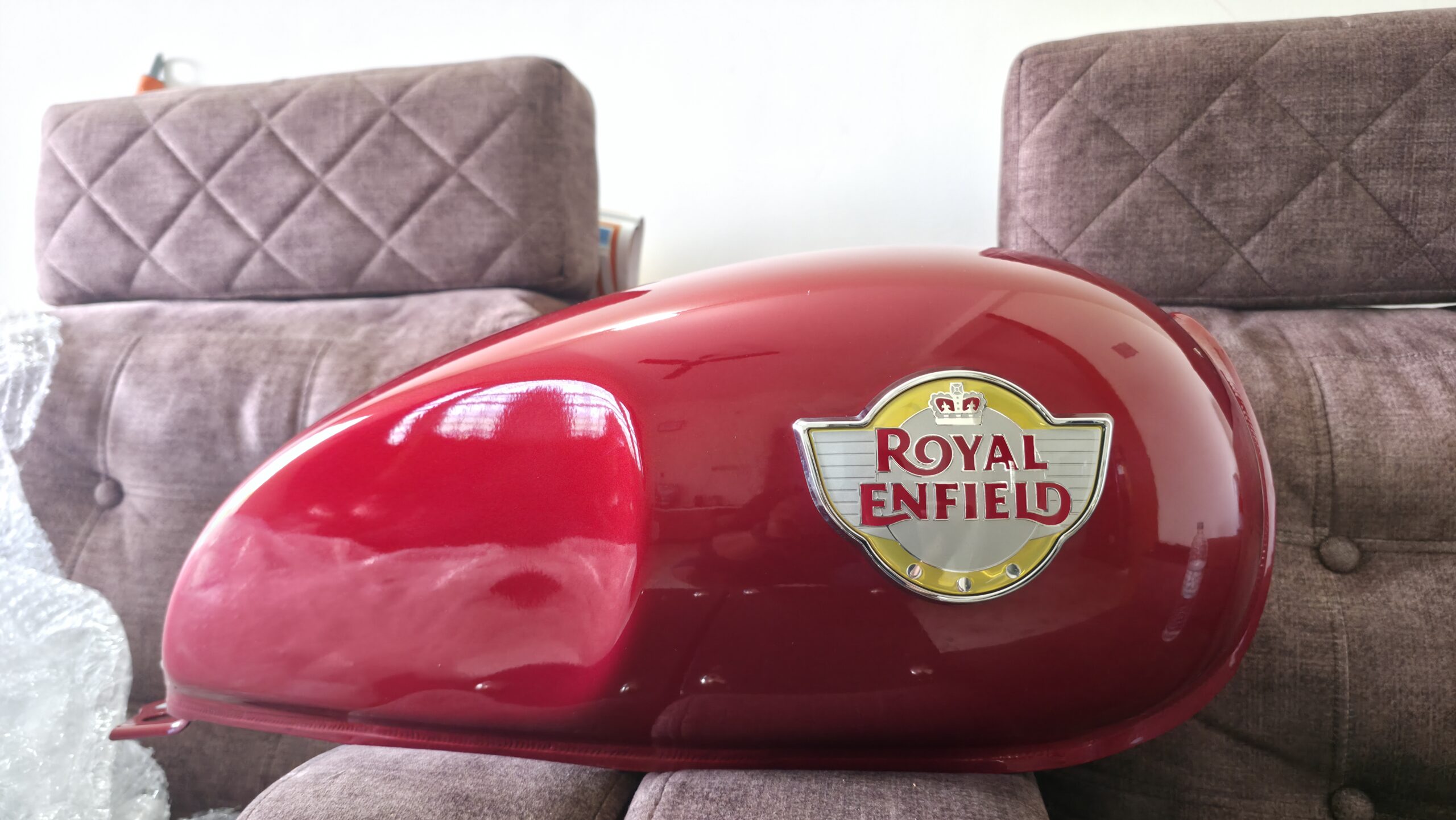 Brand New Canyon Red Interceptor Fuel Tank for Sale