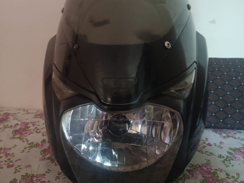 Bajaj pulsar 150 Orignal Headlight full set...just have to insert the bulb, Orignal fairing kit and Orignal Handlebar.. all in good condition, minor scratches