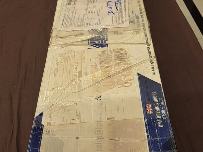 Hagon UK rear suspension imported