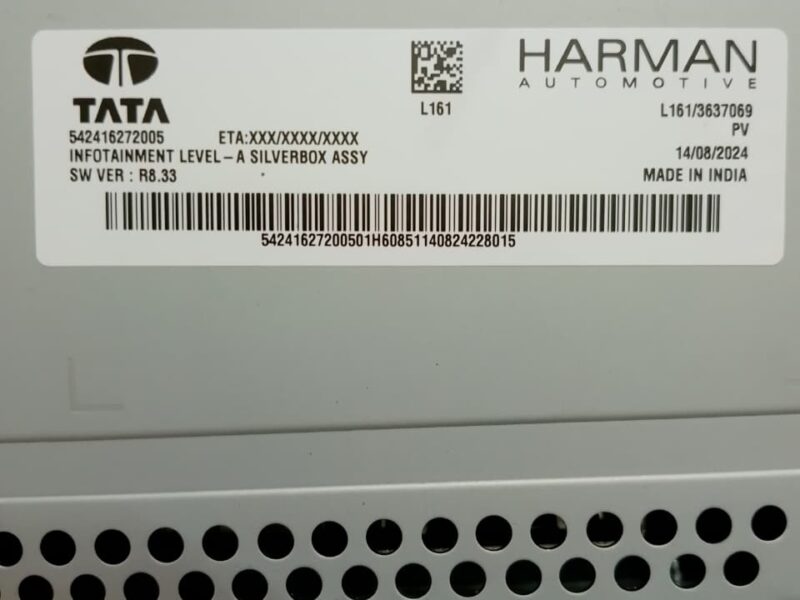 TATA Tiago 2024 Harman Infotainment