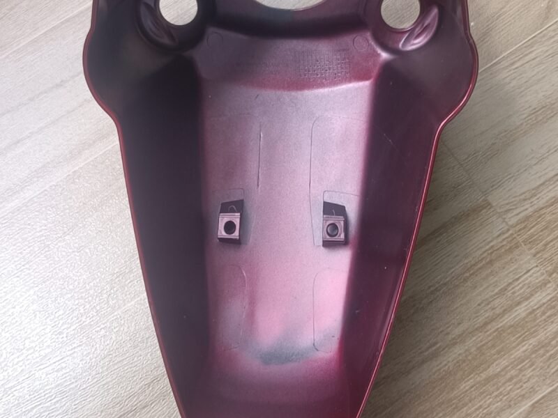 Mahindra Gusto front mud guard Red color