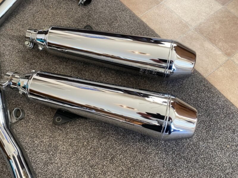 Gt continental 650 original exhaust brand new