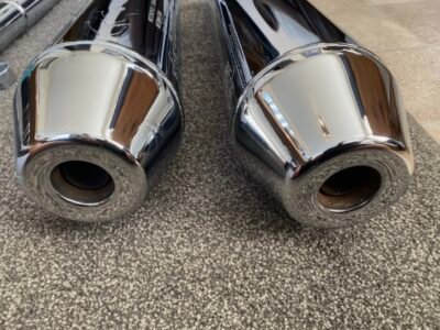 Gt continental 650 original exhaust brand new