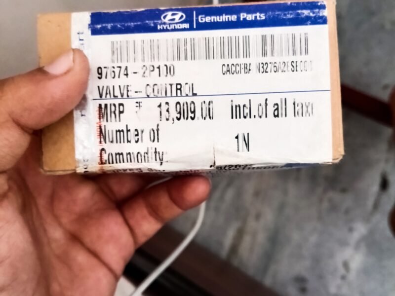 Ac control valve for verna the price is negotiable