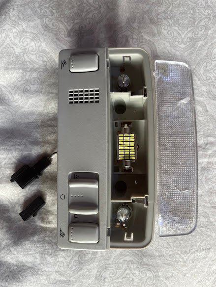 volkswagen polo,vento cabin dome light with led bulbs and microphone