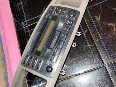 Toyota OEM Factory Stereo & Dash Trim (Radio / Cassette / 6-Disc CD Changer)